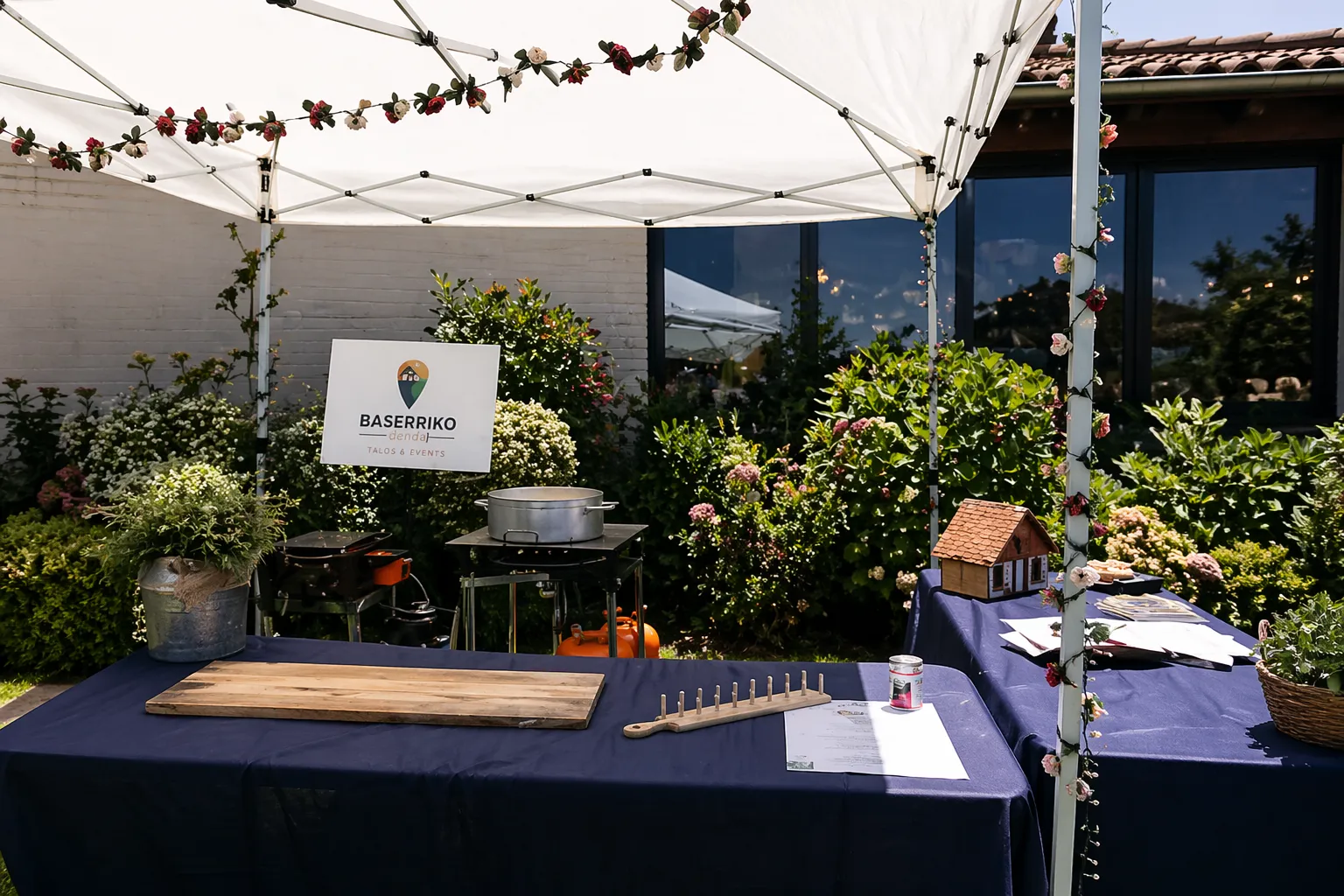 Evento social al aire libre